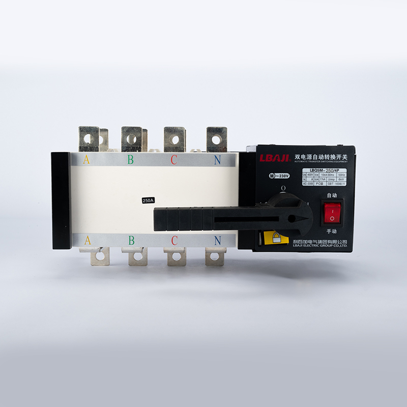 LBQ5M-250-4P隔離型雙電源自動轉換開關